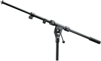König & Meyer 211/1 zwenkarm, zwart 3/8" aansluiting, uittrekbaar - Microfoon arm