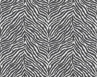 DIERENHUID "ZEBRA" BEHANG - Wit Zwart - Dierenhuid behang - AS Creation Trendwall