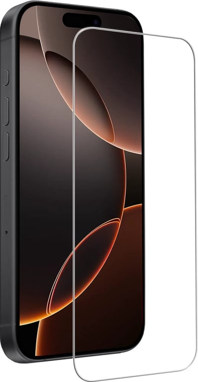 Screenprotector - Geschikt voor Apple iPhone 16 Pro - Volledige Dekking - Gehard Glas - Beschermglas - Tempered Glass - Screen Protector