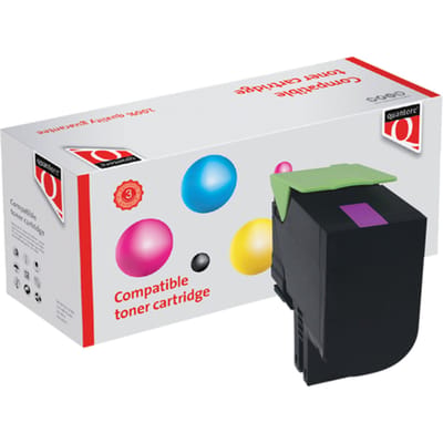 Tonercartridge Quantore alternatief tbv Lexmark 80C2XM0 rood