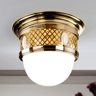 ORION Messing plafondlamp ALT WIEN in Jugendstil-design