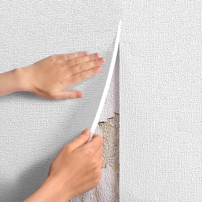 Isolatiebehang - XPE Schuim - Muren Decoreren - Waterdicht Geluidsreducerend - 50x30m - Wit