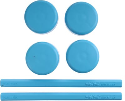 Saccon Vervangingsset Voor Etalage Standaard Blauw 6-delig