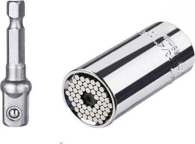 Universele Ratelsleutel Dopsleutel Socket 7 tot 19 mm