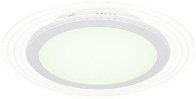 Plafondlamp woonkamerlamp eetkamerlamp slaapkamerlamp ganglamp, metaal kunststof acryl, afstandsbediening dimbaar CCT, 35W 1400Lm 2700-6500K, D 40 cm