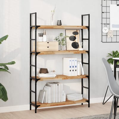 vidaXL - Wandschappen - 3 - st - zwevend - olieafwerking - 80x20x4 - cm - acaciahout