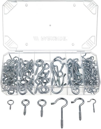 Parkside Haken- en Ogenassortiment 151-delig