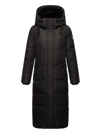 Navahoo dames gewatteerde winterjas Hingucker – Extra Lang & Warm