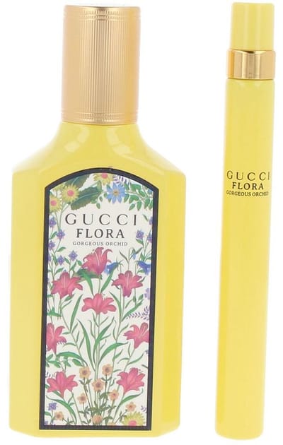 Parfumset voor Dames Gucci FLORA GORGEOUS ORCHID 2 Onderdelen