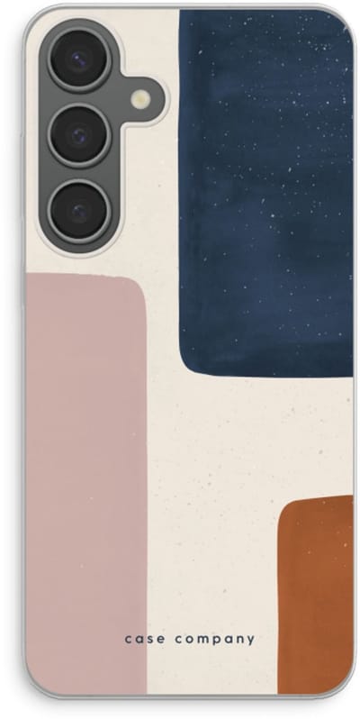 Case Company® - Hoesje geschikt voor Samsung Galaxy S24 Plus hoesje - Geo #5 - Soft Cover Telefoonhoesje - Bescherming aan alle Kanten en Schermrand