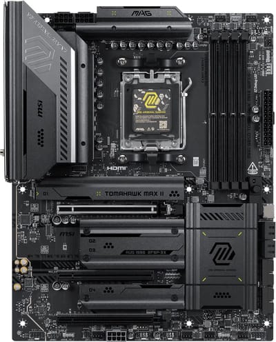 MSI MAG B850 TOMAHAWK MAX WIFI II moederbord AMD B850 Socket AM5 ATX