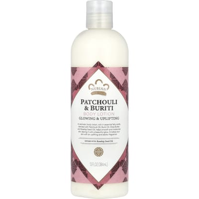 Nubian Heritage, Lotion pour le corps, Patchouli et Buriti, 13 fl oz (384 ml) white