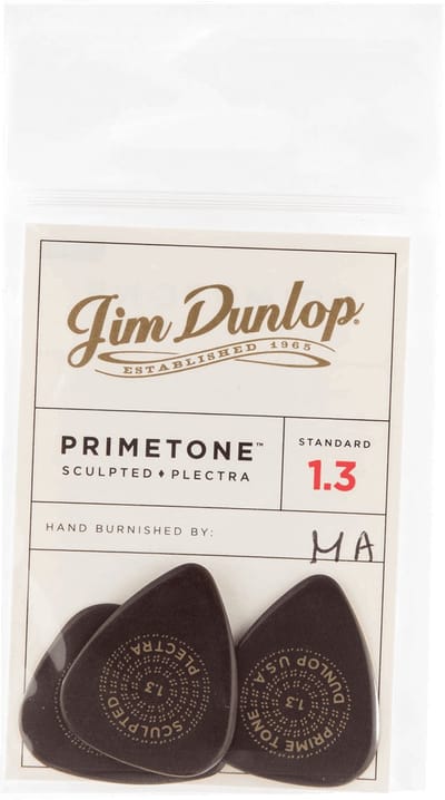 Jim Dunlop - Primetone - Plectrum - Standaard - 1.30 mm - 3-pack