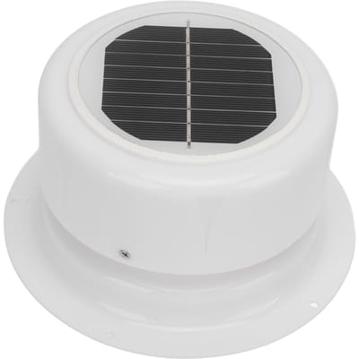 Op Zonne-energie Werkende Ventilatorklep met Bevestigingsschroeven Plafond Afzuigventilator voor Camper Boot Trailer