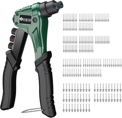 Handmatige Rivetter met Wisselbare Koppen en Schroeven voor Meubel- en Voertuigreparatie