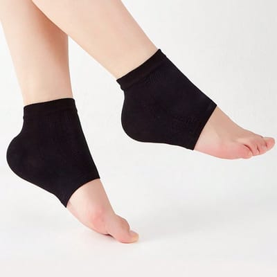 2 stuks/1 paar neutrale hydraterende hielsokken, exfoliërende voetverzorgingshoezen, verzachten harde huid en dode huid, voeden en beschermen gescheurde hielen, comfortabele hielverzorgingssokken, praktische voetverzorgingstools voor mannen en vrouwen voor dagelijks thuisgebruik, siliconen anti-scheurhielhoezen, nachtelijke herstelvoetenmaskers, hydraterend, anti-scheur, exfoliërend, verzacht dode huid, nachtelijk herstel, essentieel voor nageltechnici