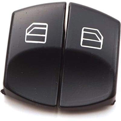 BDP549 2 Pièces Bouton de Leve-Vitre Côté Conducteur pour Mercedes Sprinter 2 W906 2006-2020 VW Crafter MK1 2006-2017 A9065451213