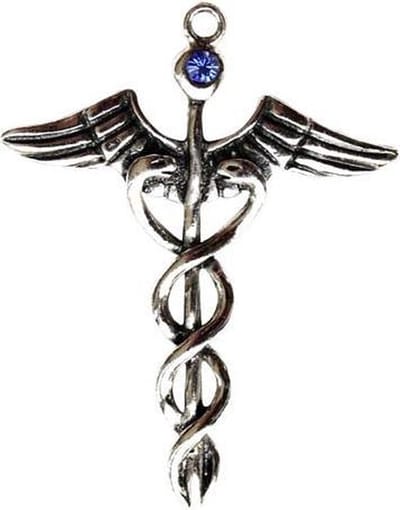 jewels of Atum Ra hanger Caduceus