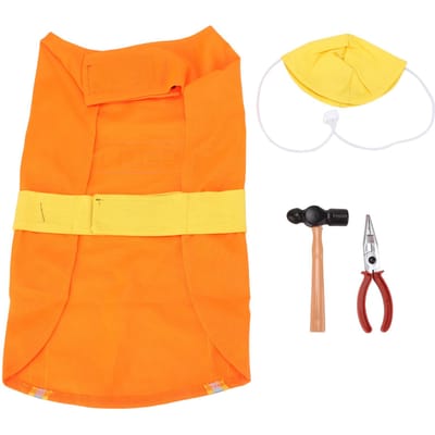 Halloween Hondenkleding Ademend Comfortabel Zacht Pet Engineering Kleding voor Dagelijks Gebruik FeestXL XL yellow