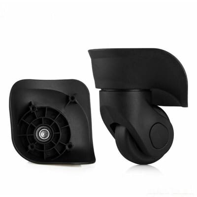 2 stuks - Kofferwielen - Reservewielen - Zwenkwielen - Kofferwielen vervangende kit - Stil - Duurzaam - Zwart