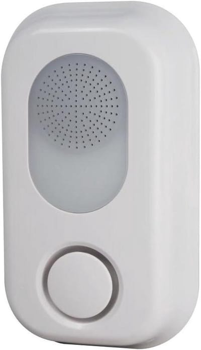 Voice Siren - Alarm Melder - Huis Beveiligen - 110dB Geluid - 1 Stuk - Wit