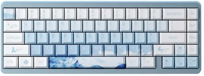 VARMILO Muse65 HE Ariel - 65% Gateron Magnetic Jade Pro Magnetische Schakelaar 8K Hz Hall Effect RGB Hotswap Mechanisch Gaming Toetsenbord
