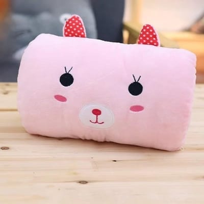 Reisbenodigdheden Bureau Nap Zwakke 1 Arm Kussen Kinderen Schattig Cadeau Winter Cartoon Pluche Hand Kussen Handwarmer