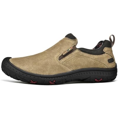 Golden Sapling Classics Heren Loafers Slip On Flats Mode Heren Casual Schoenen Voor Wandelen Zacht Leer Mocassins Vrijetijdsschoeisel 38 kaki