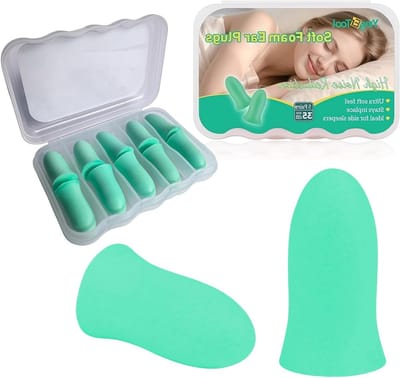 Oordopjes van Schuim voor Geluiddemping - 5 Paar in Groen voor Comfort en Bescherming