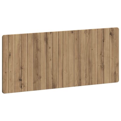 vidaXL - Wandgemonteerd - Hoofdbord - ZWOLLE - Artisanaal - eiken - Bewerkt - hout