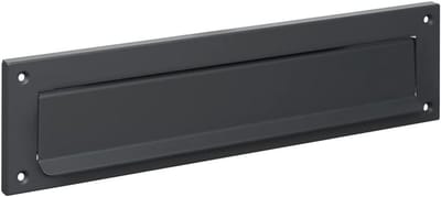 Postklep voor Deur met Krantvak RAL7016 Antraciet C4 Formaat