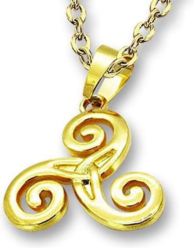 Amanto Ketting Emina - 316L Staal - Triskel - ∅28mm - 60cm