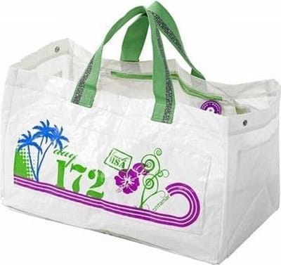 Strandtas Hawaii - 35 x 25 cm
