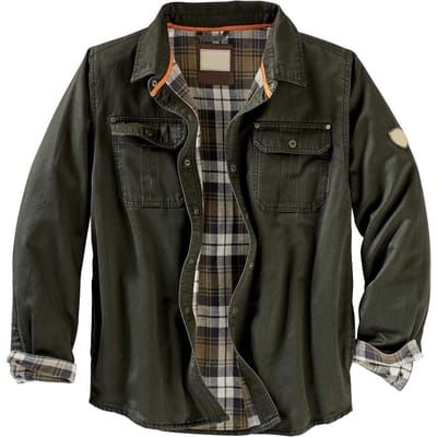 Motorstijl Heren Lange Mouw Katoenen Jas 4XL black