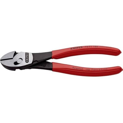 Knipex TwinForce 73 71 180 Werkplaats Kracht-zijkniptang Met facet 180 mm