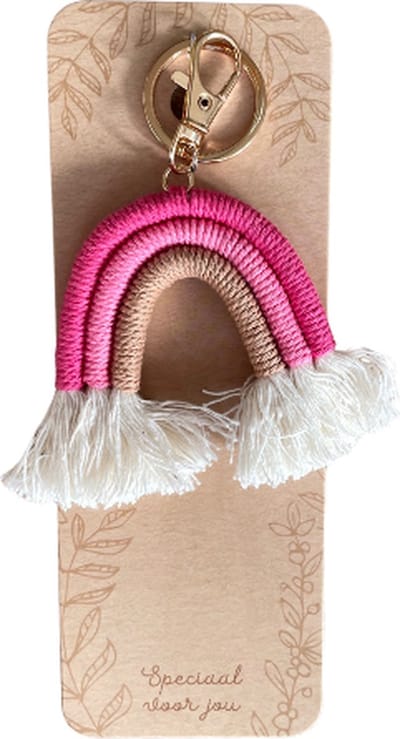 Stylish Design – Sleutelhanger – Model D – Roze 35813