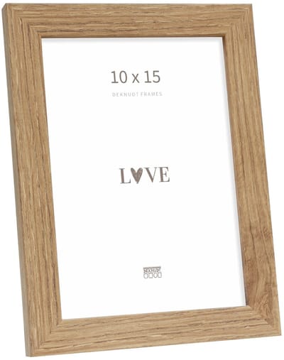 Deknudt Frames fotolijst - S45SH2 - houtkleur - fotomaat: 10x15 cm