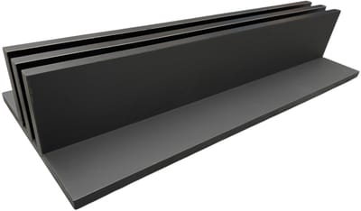 NORTH Afdekplaat Houder Pooltafel Mat Zwart (Voor 2 Tops)
