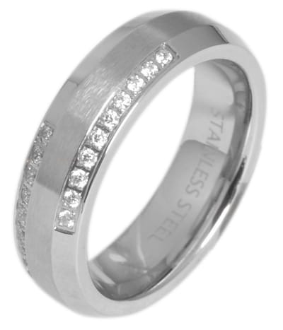 AKZENT Akzent dames ring Mailisa, zilverkleurig, duurzaam