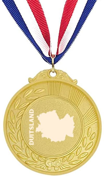 Akyol - duitsland medaille bronskleuring - Piloot - duitsland cadeau - beste land - leuk cadeau voor je vriend om te geven