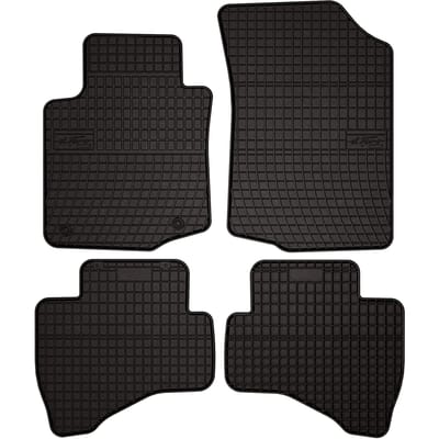 Wielganizator SolidPRO Serie - Rubber Automatten - Toyota Aygo I Hatchback (2005-2014) - Zwart - Dopasowane