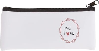 Akyol - uncle i love you Etui - Oom - de liefste oom - verjaardagscadeau - verjaardag - cadeau - cadeautje voor oom - oom artikelen - kado - geschenk - gift - 20 bij 9 cm