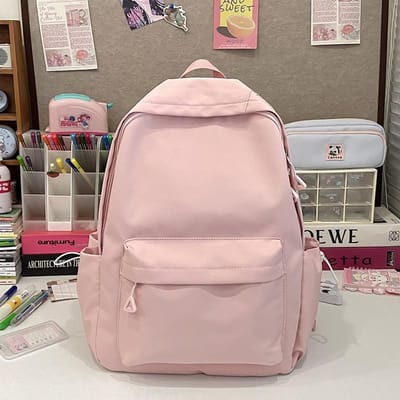Schooltas voor Kinderen Basisschool Meisje Middelbare School Brieven High School Student Rugzak