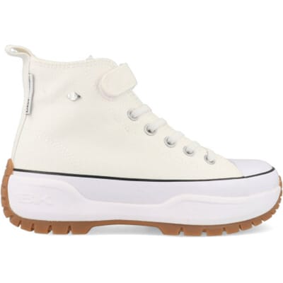 British Knights - Kaya Mid Fly Meisjes Sneakers Hoog - Maat 35 - Wit - Meiden Schoenen