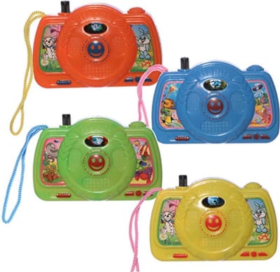 10 stuks camera met dierendia's - uitdeelcadeautjes