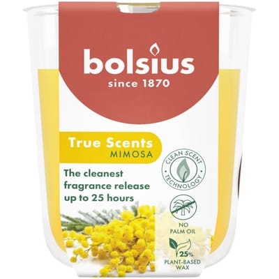 Bolsius - True Scents - Geurglas - 80/73 - Mimosa