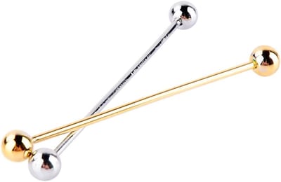 Stijlvolle Gouden Stropdasclip voor Mannen met Almandiet Granaat - Perfecte Cadeau voor Elke Gelegenheid, 6 cm, Hoogwaardige Metaalkwaliteit