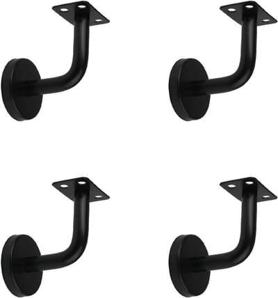 Stainless Steel Glazen Steun voor Trapleuning, Wandmontage Beugels, Handrail Beugels voor Binnen en Loft