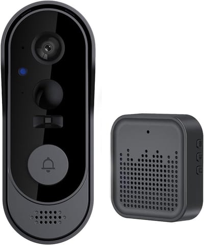Videodeurbel - Slimme Camera - Huis Beveiliging - Geen Abonnement - 17 x 9 x 6 cm