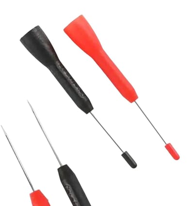 Multimeter Sondes - Meetpennen Set - Elektrische Metingen - Fijne Naaldpunten - 2 Delig - Rood Zwart